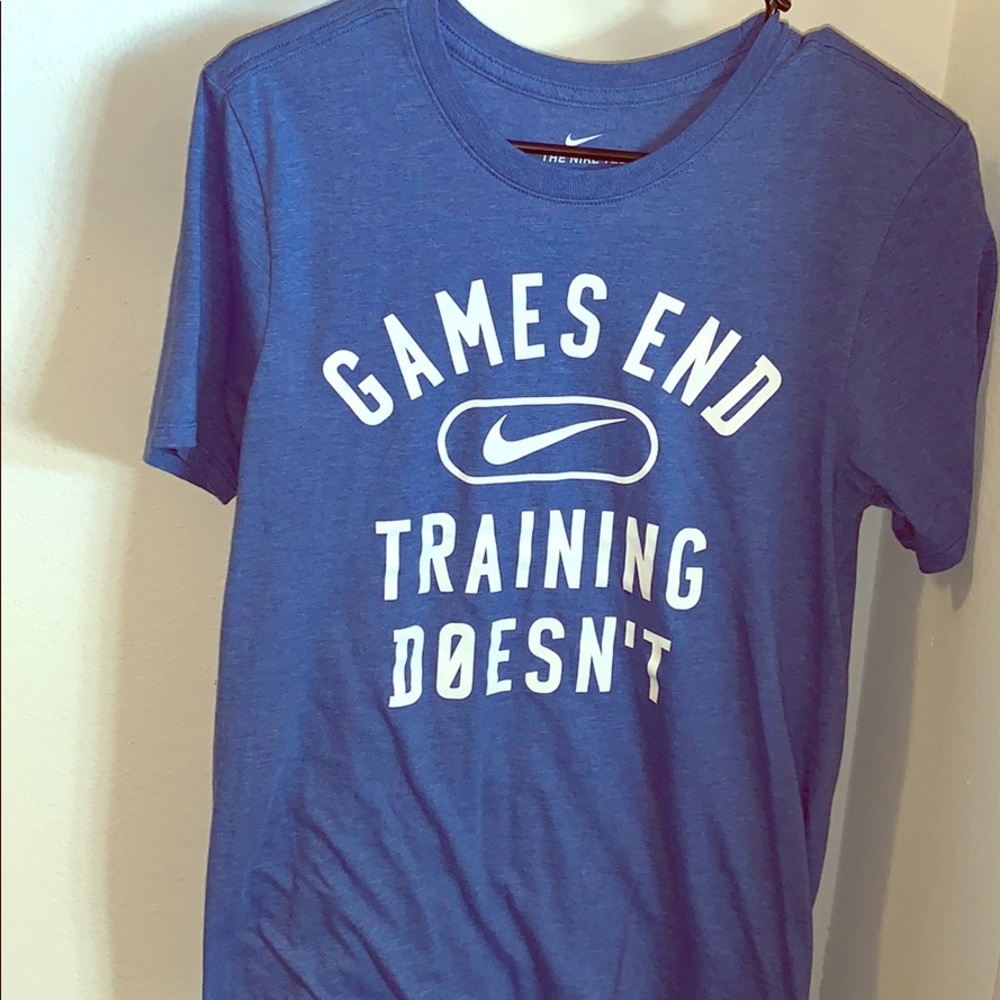 Blue Nike Tee
